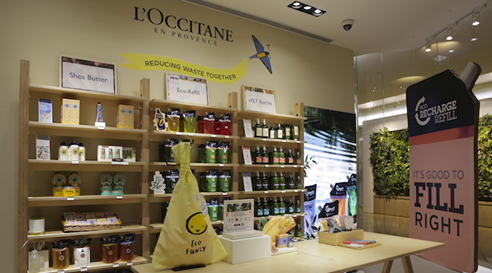 ink marketing eco friendly brands LOccitane