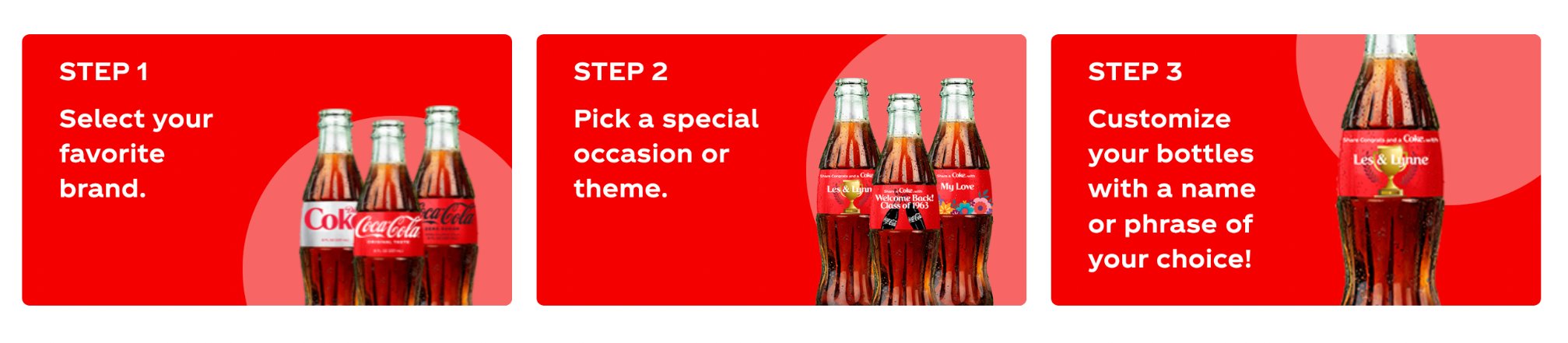 ink marketing coca cola personalised